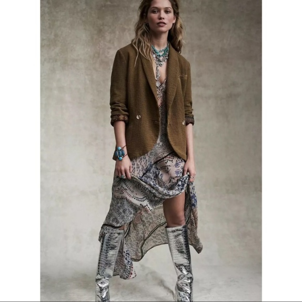 FREE PEOPLE ROWAN BLAZER S